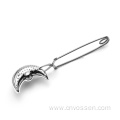 Stainless steel moon/star/sun shaped handle tea infuser